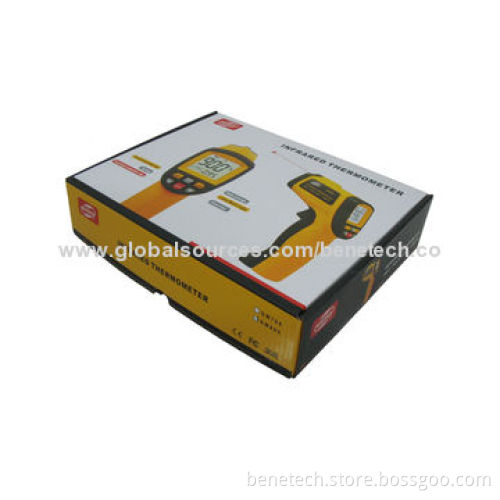 GM900, Non-contact, Portable, Infrared Thermometer, D:S 12:1, -50~900°C, Adjustable Emissivity